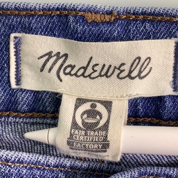 Madewell The High Rise Slim Boyjean not your mom high waisted jean size 23 EUC - Picture 8 of 15